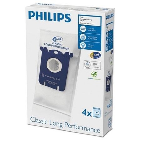 Pachet 4 Saci s-bag aspirator Philips Classic Long Performance